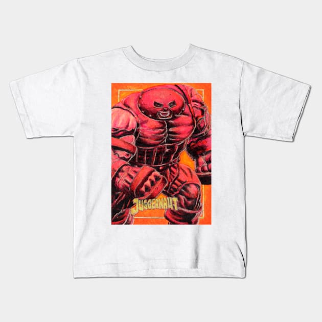 Juggernaut Kids T-Shirt by Mark Bartle Art